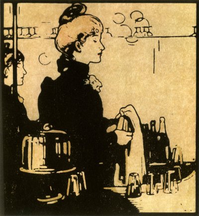 La Serveuse - William Nicholson