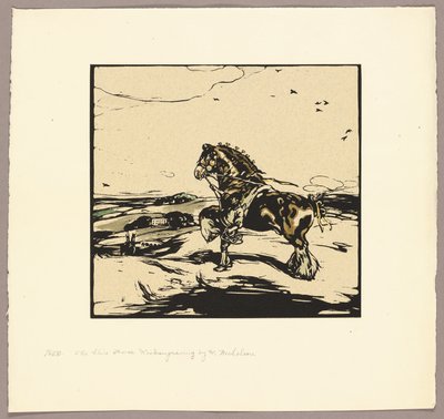 Le cheval Shire - William Nicholson