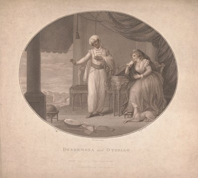 Desdémone et Othello - William Nutter