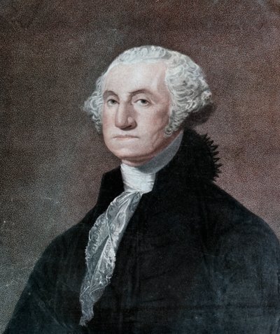George Washington, premier président des États-Unis, vers 1798 1912 - William Nutter