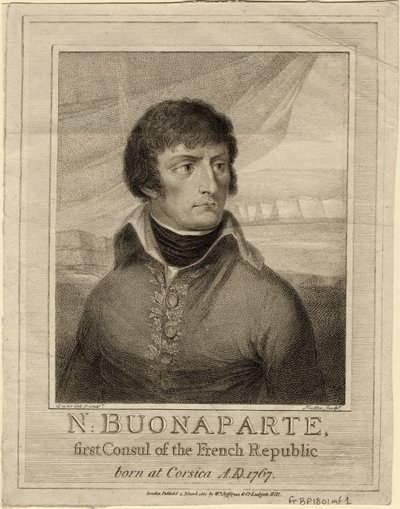 Napoléon Bonaparte en tant que Premier Consul de France, 1801 - William Nutter