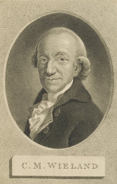 Portrait du poète et écrivain Christoph Martin Wieland 1733-1813, 1800 - William Nutter