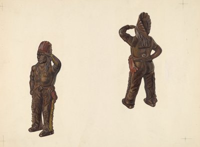 Banque de pièces Chef Indien, vers 1938 - William O. Fletcher