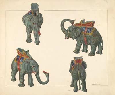 Banque de jouets : Éléphant - William O. Fletcher