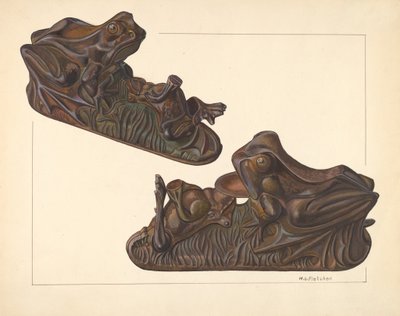 Banque de jouets : Grenouille, 1935-1942 - William O. Fletcher