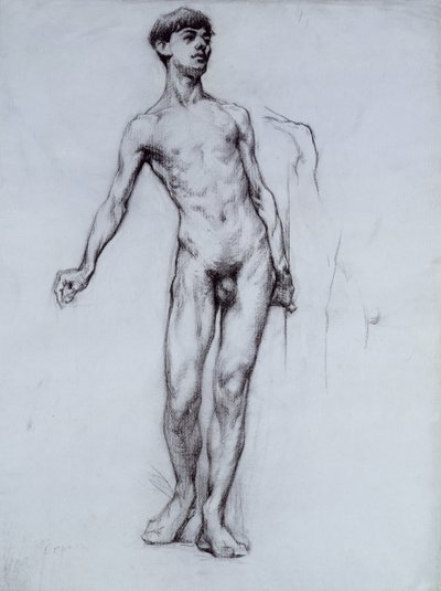 Jeune homme nu - William Orpen
