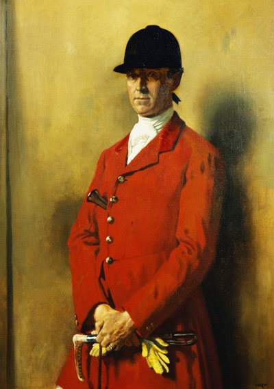 Portrait du capitaine Marshall Roberts, maître des foxhounds - William Orpen
