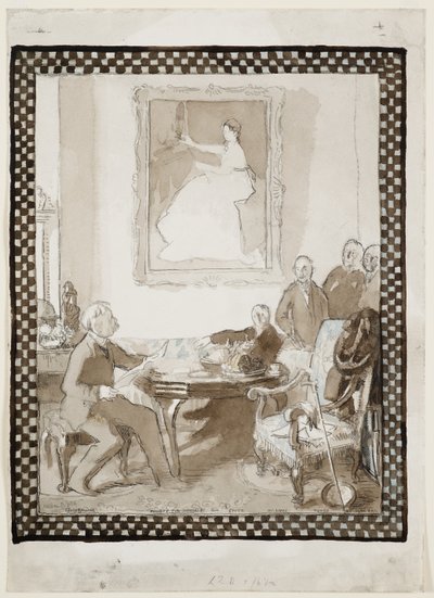 Étude pour la peinture à l