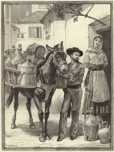 Un vendeur d
