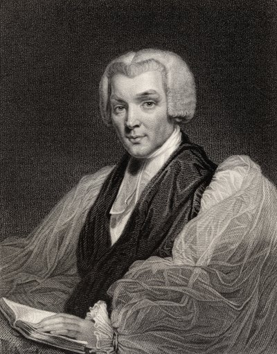 William Howley, gravé par W. Holl, de 