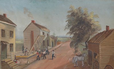 Érection de maison, années 1870 - William P. Chappel