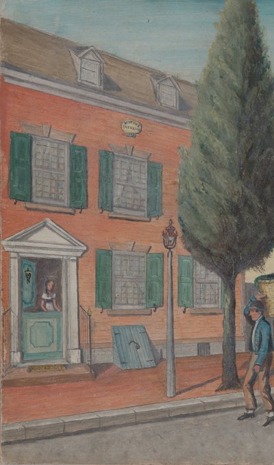 Biscotte de thé et maison en brique - William P. Chappel
