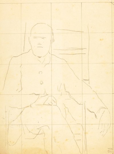 Homme âgé assis sur une chaise - William Page