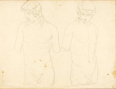 Eros (Vatican n° 250), deux vues - William Page