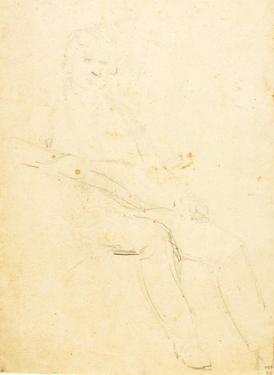 Figure masculine assise - William Page
