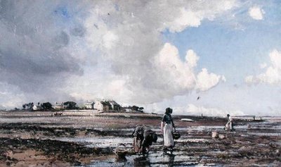 Ramasseurs de moules - William Page Atkinson Wells