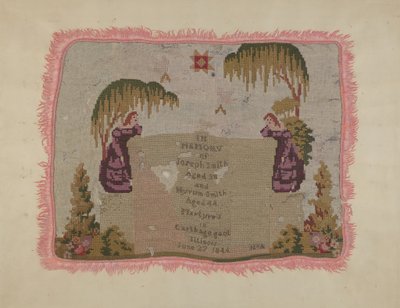 Broderie de deuil - William Parkinson