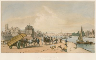 Lambeth et Westminster depuis Milbank - William Parrott