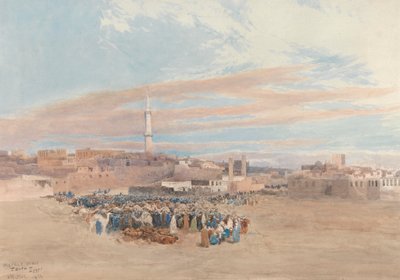 La place du marché, Tanta, Égypte - William Paton Burton