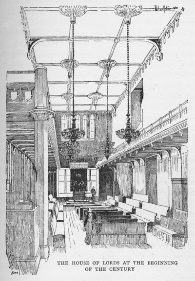 La Chambre des Lords au début du siècle, vers 1897 - William Patten