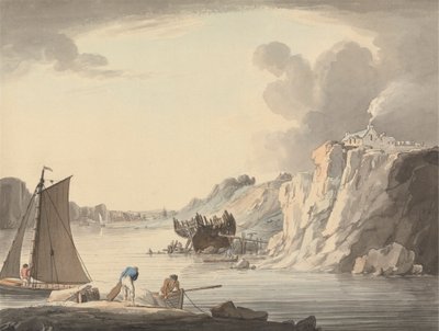 Entrée de Stonehouse Creek, entre Plymouth et Dock, Devon - William Payne