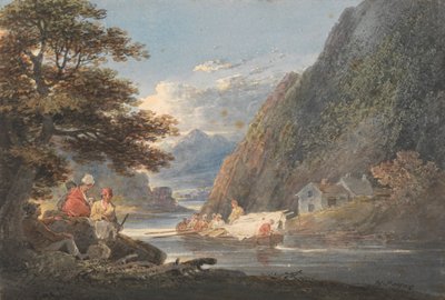 Sur la rivière Tivy, près de Cardigan, Pays de Galles - William Payne