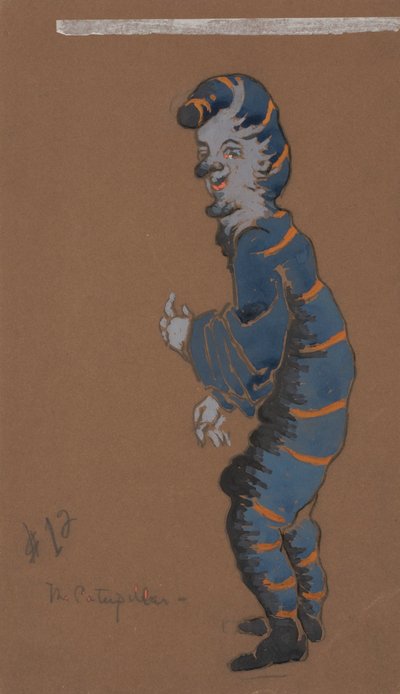 Chenille (conception des costumes pour Alice au pays des merveilles, 1915) - William Penhallow Henderson