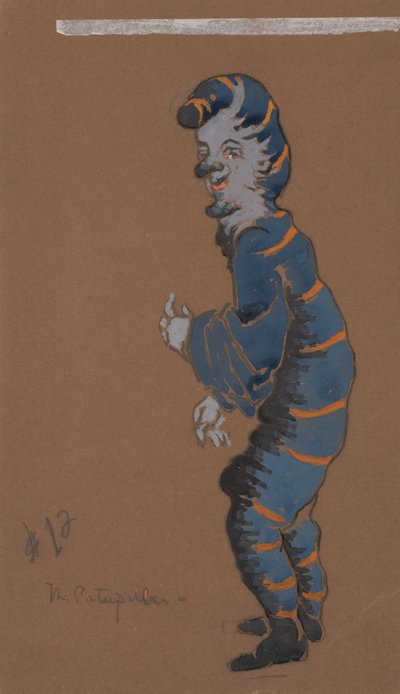 Costume de Chenille pour Alice au Pays des Merveilles - William Penhallow Henderson