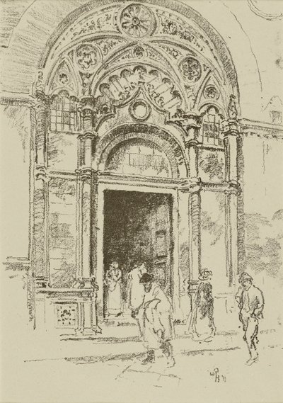 By à San Michele - William Penhallow Henderson
