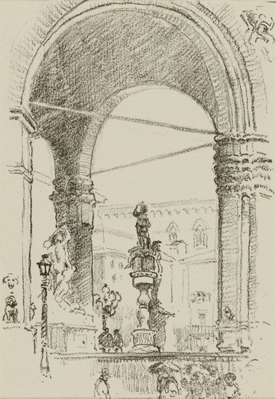 Loggia dei Lanzi - William Penhallow Henderson