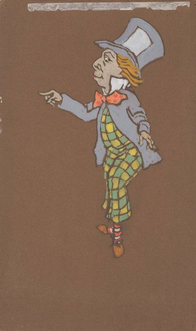 Chapelier fou (conception des costumes pour Alice au pays des merveilles, 1915) - William Penhallow Henderson
