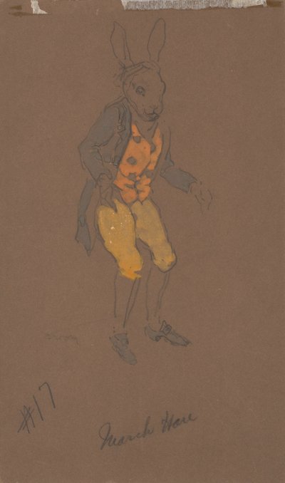 Le lièvre de mars (costume d