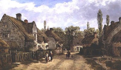 Village de Langford, Wiltshire - William Pitt