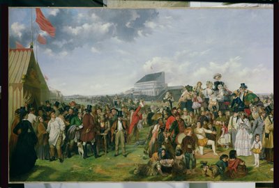 Jour de Derby (détail) - William Powell Frith
