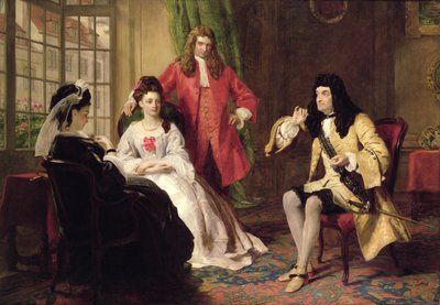 Lord Foppington racontant ses aventures - William Powell Frith