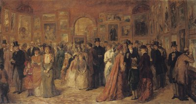 La Vue Privée, 1881, 1882 - William Powell Frith