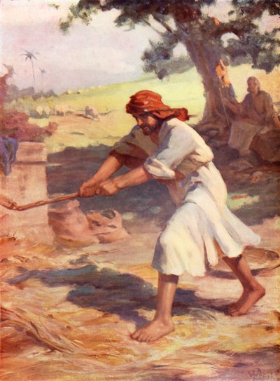 Gédéon au pressoir, Juges vi - William Pratt