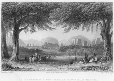 Les célèbres temples hindous et le palais de Madura - William Purser
