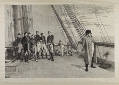 Napoléon à bord du 