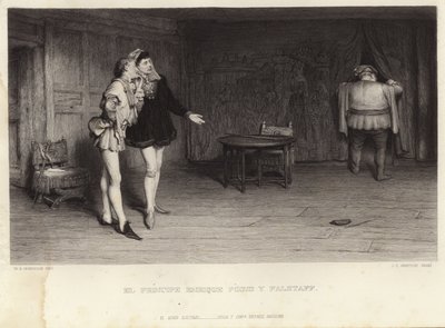 Prince Henry et Falstaff - William Quiller Orchardson