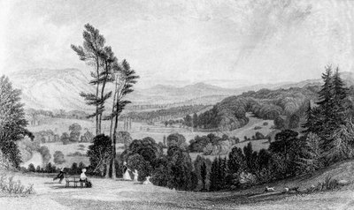 Vue de Norbury, Surrey, XIXe siècle - William Radclyffe