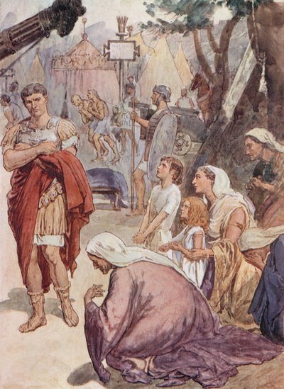 Coriolan et les Matrones de Rome - William Rainey