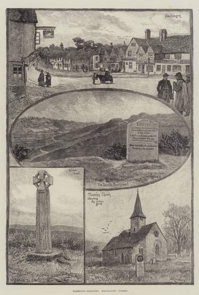 Croquis en vadrouille, Haslemere, Surrey - William Rainey