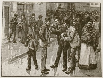 La grève de Preston, illustration de 