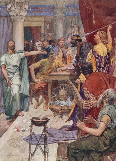 La querelle entre Alexandre et Clitus - William Rainey