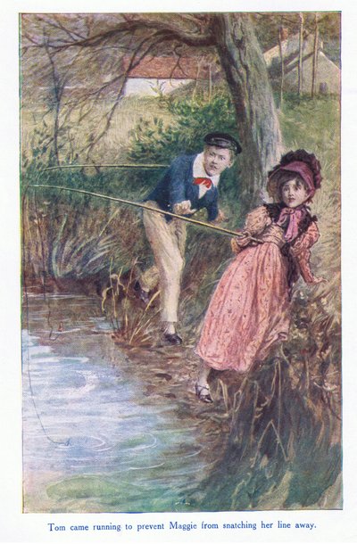 Tom est venu en courant pour empêcher Maggie de retirer sa ligne - William Rainey