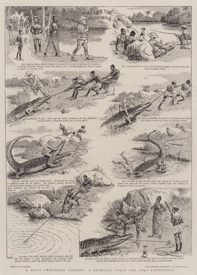 Une journée de pêche au crocodile, la première et unique expérience d