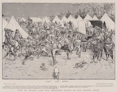 Comment nous avons failli perdre notre dîner de Noël sur la rivière Modder - William Ralston