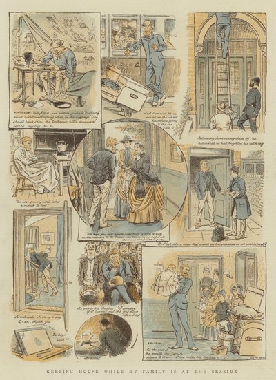 Tenir la maison pendant que ma famille est à la mer - William Ralston