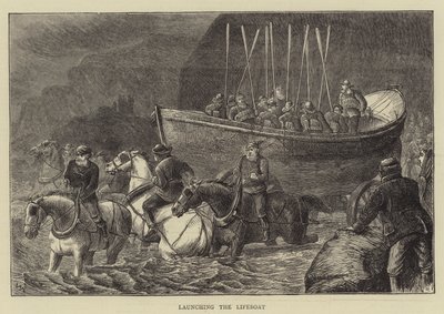 Lancement du Canot de Sauvetage - William Ralston